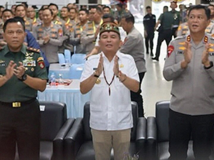 Gubernur Agustiar Sabran Narasumber Pada Rapim Polda Kalteng