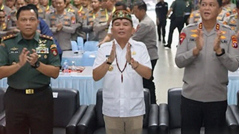 Gubernur Agustiar Sabran Narasumber Pada Rapim Polda Kalteng