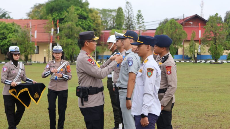 Ciptakan Kamseltibcarlantas, Polda Kalteng Kerahkan 488 Personel dalam Operasi Keselamatan Telabang