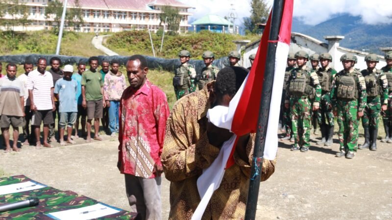 Ikrar Kembali ke NKRI, Dua Eks Anggota OPM Intan Jaya Pilih Jalan Damai