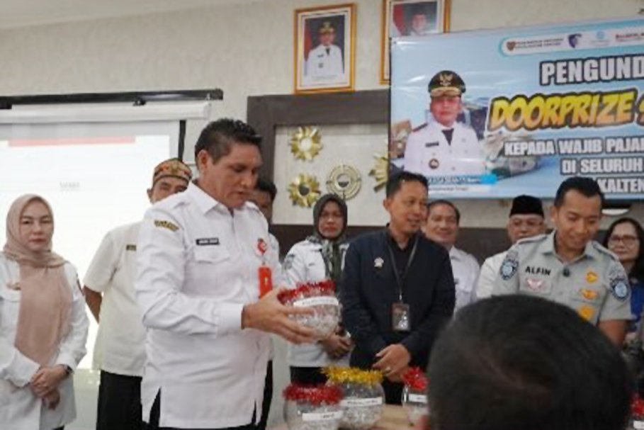 Taat Bayar Pajak, BAPENDA Kalteng Siapkan Doorprize 15 Unit Sepeda Motor