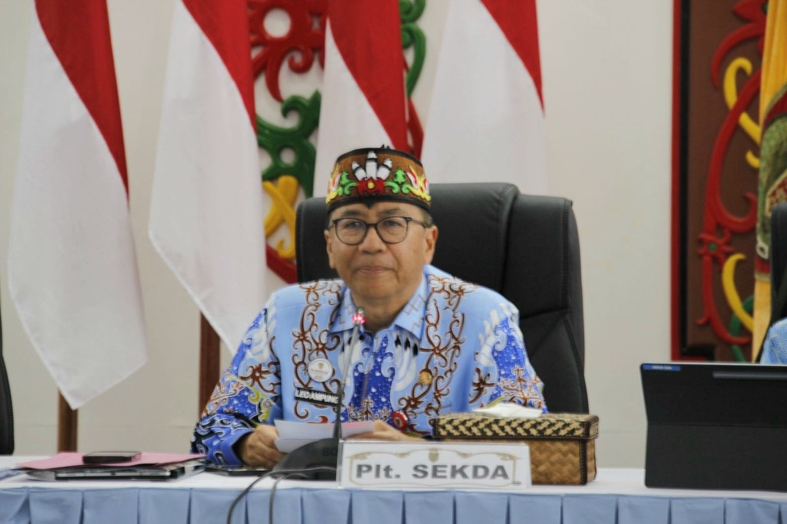 Pimpin Rakor Unsur Pendukung Program KHBS, Plt. Sekda Kalteng Instruksikan Seluruh Perangkat Daerah Perkuat Koordinasi