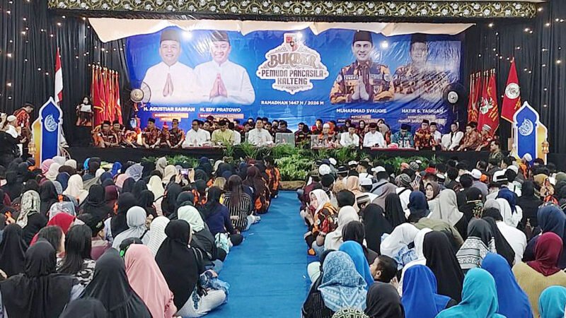 Hadiri Bukber Pemuda Pancasila Kalteng, Gubernur Agustiar Sabran Ajak Kolaborasi Bangun Daerah