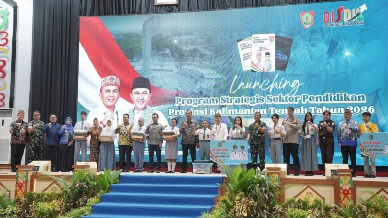 Peluncuran Bantuan Perlengkapan Sekolah SMA/SMK/SKH di Kalimantan Tengah