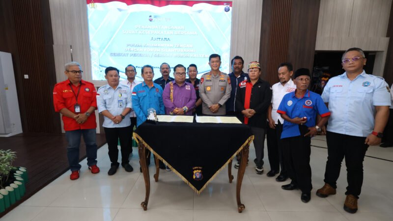 Polda Kalteng dan Serikat Buruh Sepakati Kerja Sama, Utamakan Dialog dalam Penyelesaian Persoalan Ketenagakerjaan