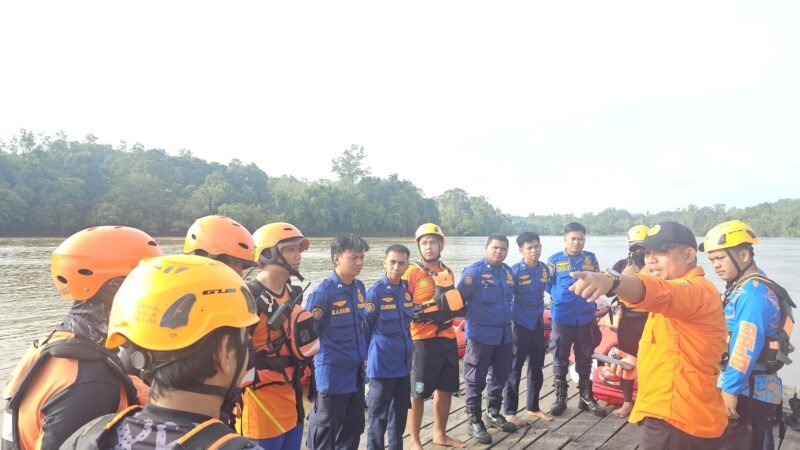 Balita Hanyut di Sungai Barito Ditemukan Tak BernyawaOleh Tim SAR Gabungan