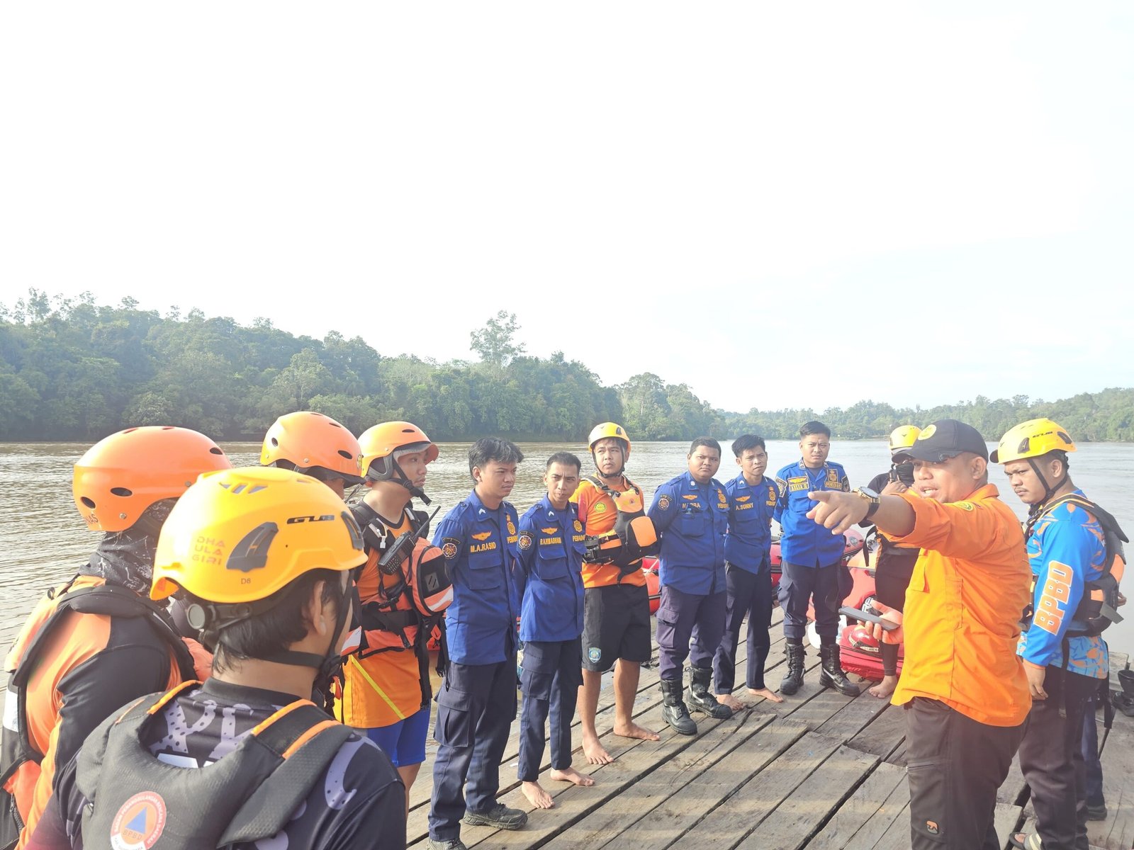 Balita Hanyut di Sungai Barito Ditemukan Tak BernyawaOleh Tim SAR Gabungan