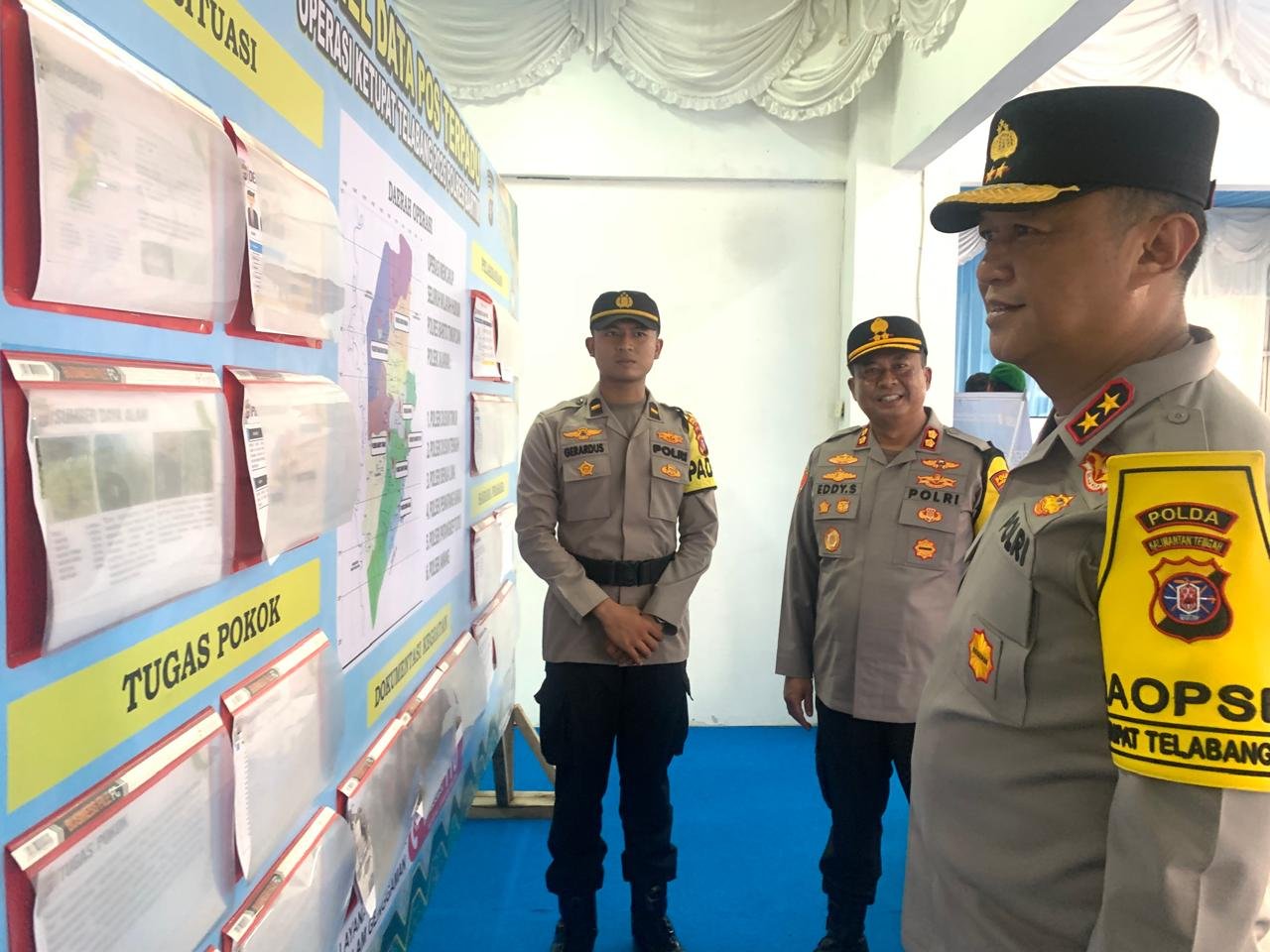 Kapolda Kalteng Tinjau Pos Pengamanan di Bartim, Tekankan Layanan Humanis bagi Pemudik