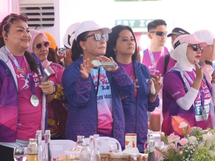 Kapolda Kalteng dan Bhayangkari Ikut Kemala Run 2026 di Bali, Berlari Sambil Menebar Kepedulian