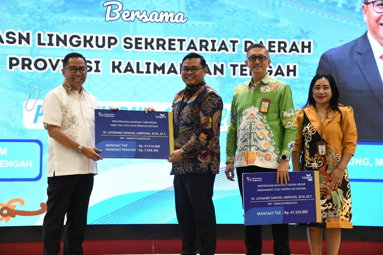 35 Tahun Mengabdi, Leonard S. Ampung Ajak ASN Berikan Pelayanan Terbaik Kepada Masyarakat