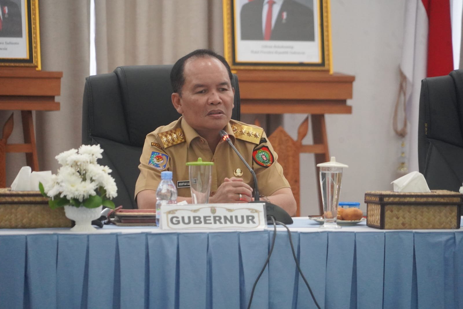 Gubernur Kalteng Hadiri Rakor Antisipasi Dampak Kenaikan Harga BBM