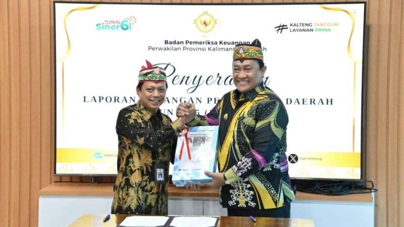 Pemprov Kalteng Serahkan LKPD Unaudited Tahun 2025 ke BPK