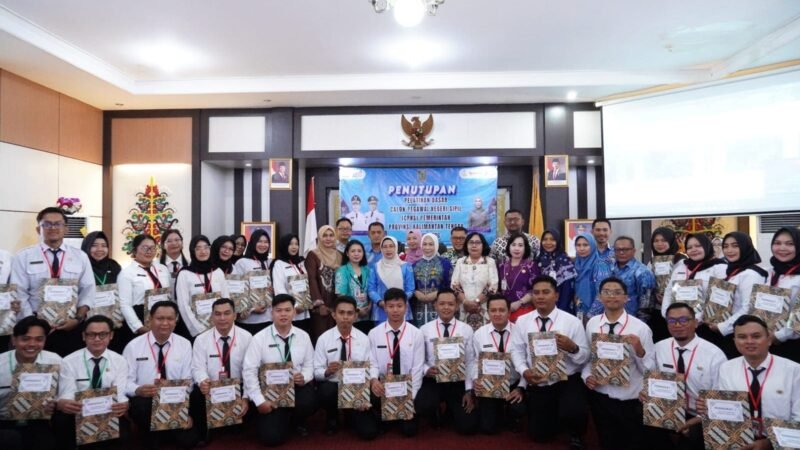 Penutupan Pelatihan Dasar CPNS Golongan II dan III di Kalimantan Tengah