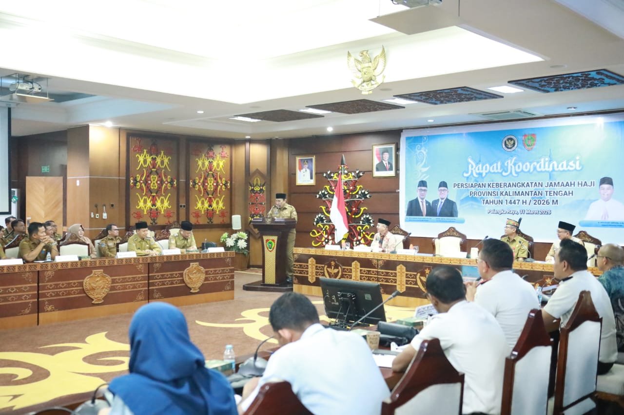 Persiapan Haji 2026: Rapat Koordinasi Pemerintah Provinsi Kalimantan Tengah
