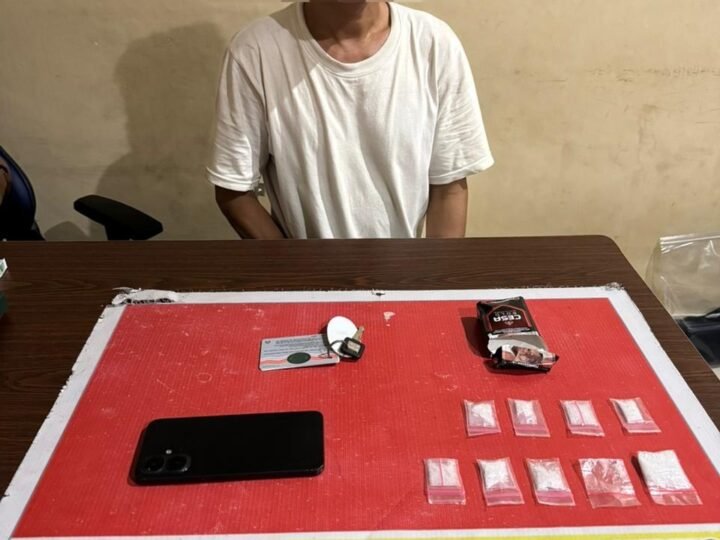 Sabu Disamarkan dalam Bungkus Rokok, Pria Paruh Baya Diciduk di Jekan Raya