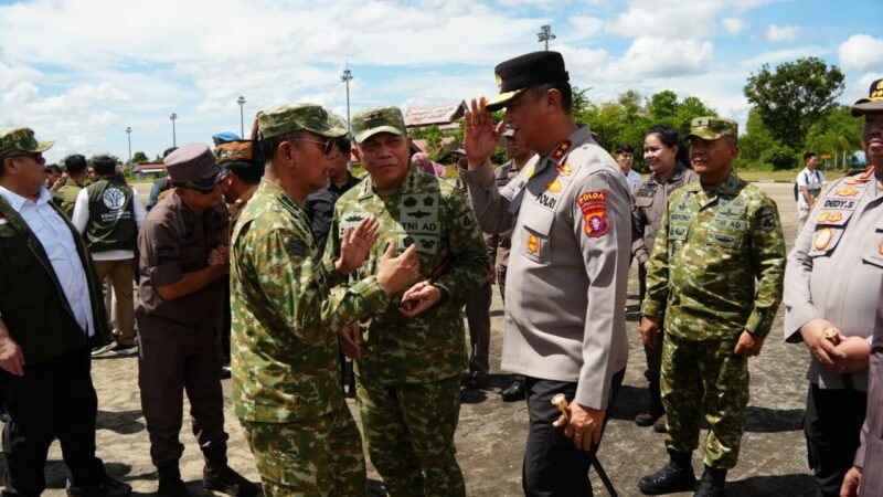 Kapolda Kalteng Terima Kunker Menhan dan Satgas PKH, Fokus Penertiban Kawasan Huta