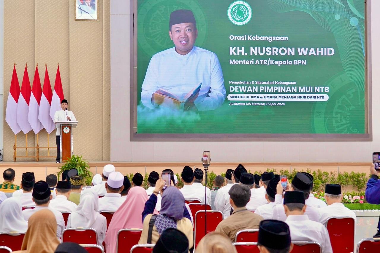Menteri Nusron Ajak MUI NTB Perkuat Peran Nyata untuk Umat dan Bangsa