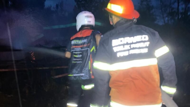 Rumah Tak Berpenghuni di Bukit Tunggal Terbakar, Polisi Selidiki Penyebab Api