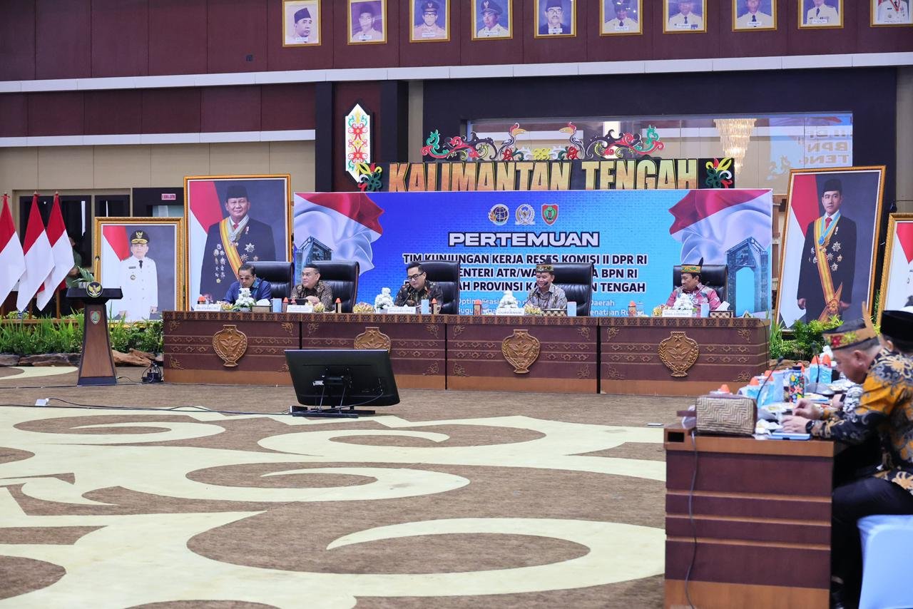 Dorong Reforma Agraria, Wamen ATR/BPN Tekankan Peran Aktif Daerah Lewat GTRA di Kalteng