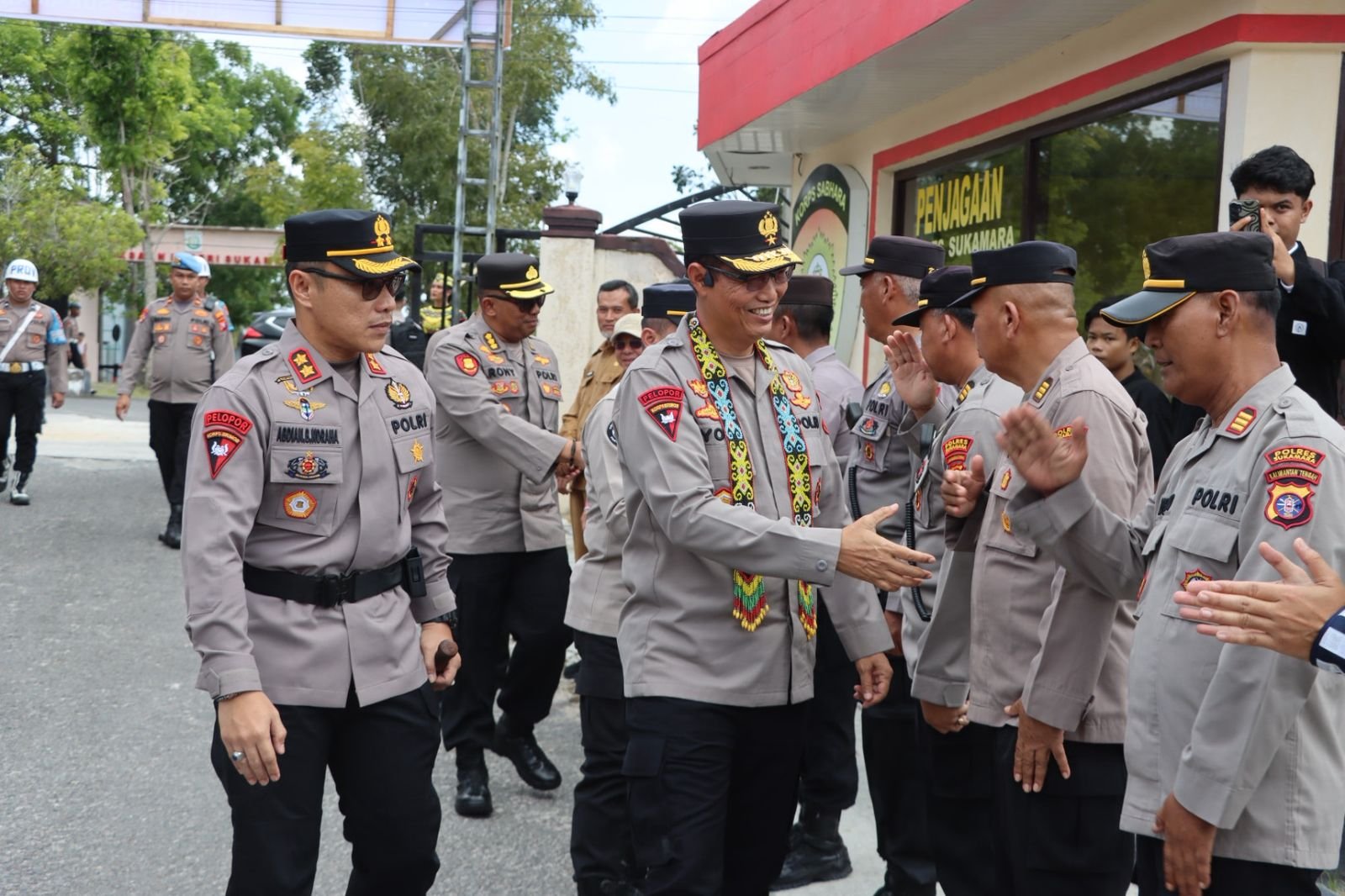 Wakapolda Kalteng Kunjungi Polres Sukamara, Soroti Disiplin dan Penguatan Pengawasan Internal