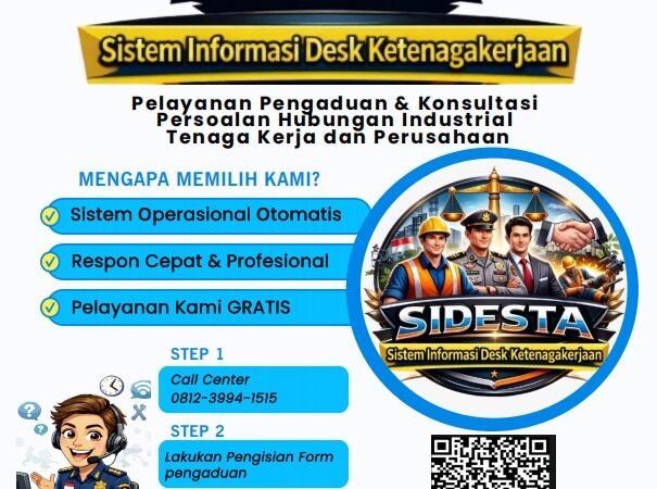 Polda Kalteng Hadirkan SIDESTA, Permudah Pekerja Cari Solusi Persoalan Ketenagakerjaan