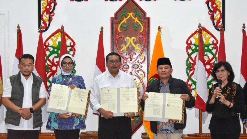 Pemprov Kalteng dan Kementan RI Tandatangani Nota Kesepakatan Pendidikan Vokasi Pertanian