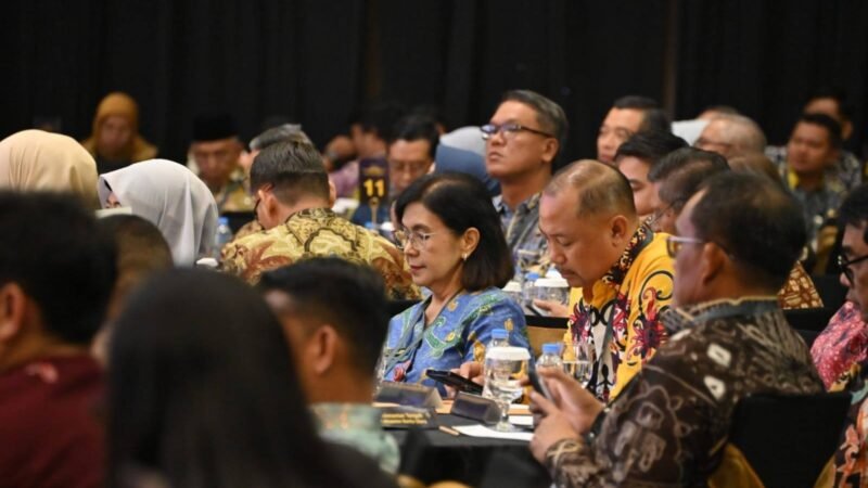 Pj. Sekda Kalteng Linae Victoria Aden Hadiri Forum Orkestrasi Pembangunan Negeri
