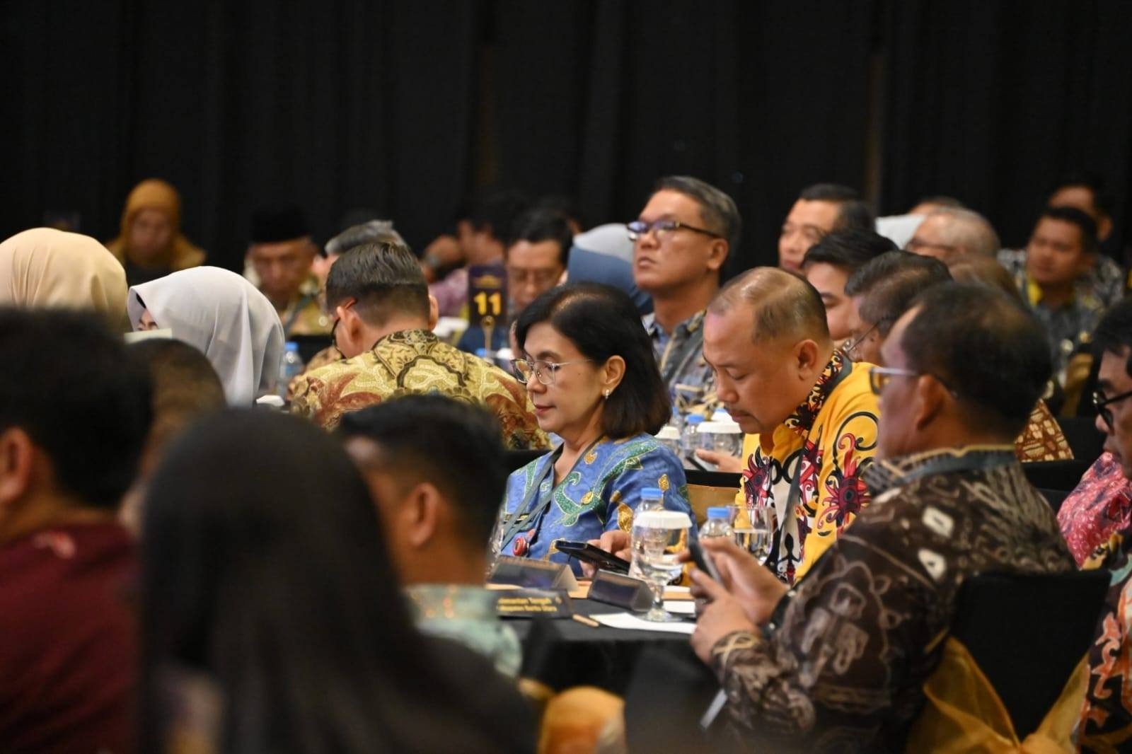Pj. Sekda Kalteng Linae Victoria Aden Hadiri Forum Orkestrasi Pembangunan Negeri