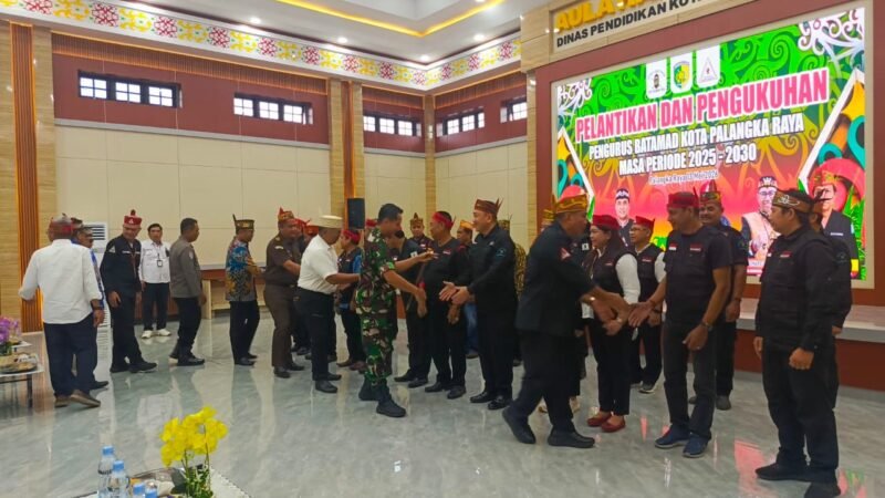 Polresta Palangka Raya Hadiri Pengukuhan Batamad, Perkuat Sinergi Jaga Kamtibmas