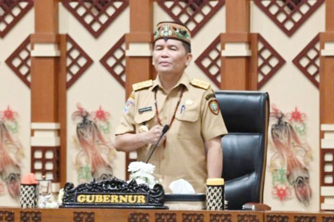 Gubernur Hadiri Kunjungan dan Koordinasi Capaian dan Kendala Pelaksanaan Stranas PK di Kalteng