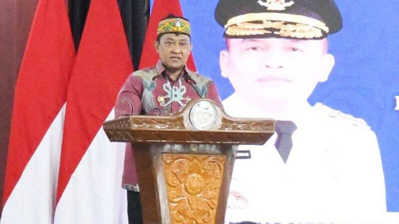 Wakil Gubernur Edy Pratowo Hadiri Acara Pisah Sambut Kakanwil Ditjenpas Kalteng