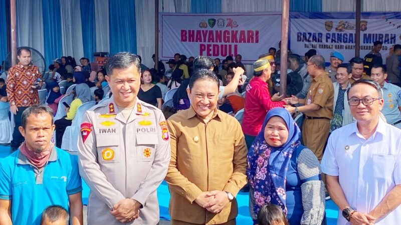 Wagub Edy Pratowo Apresiasi Bakti Kesehatan Hari Bhayangkara ke-80 Polda Kalteng