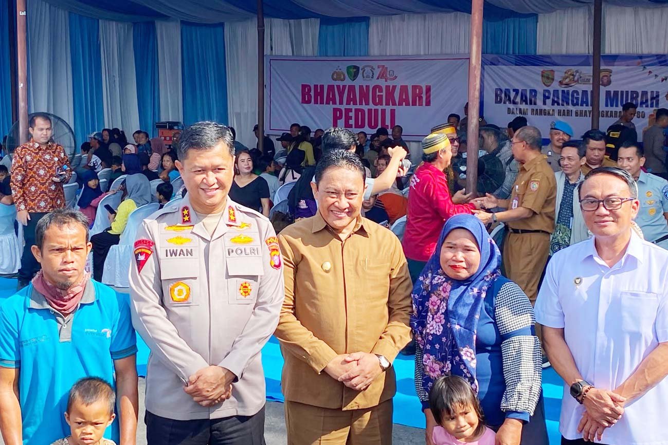 Wagub Edy Pratowo Apresiasi Bakti Kesehatan Hari Bhayangkara ke-80 Polda Kalteng