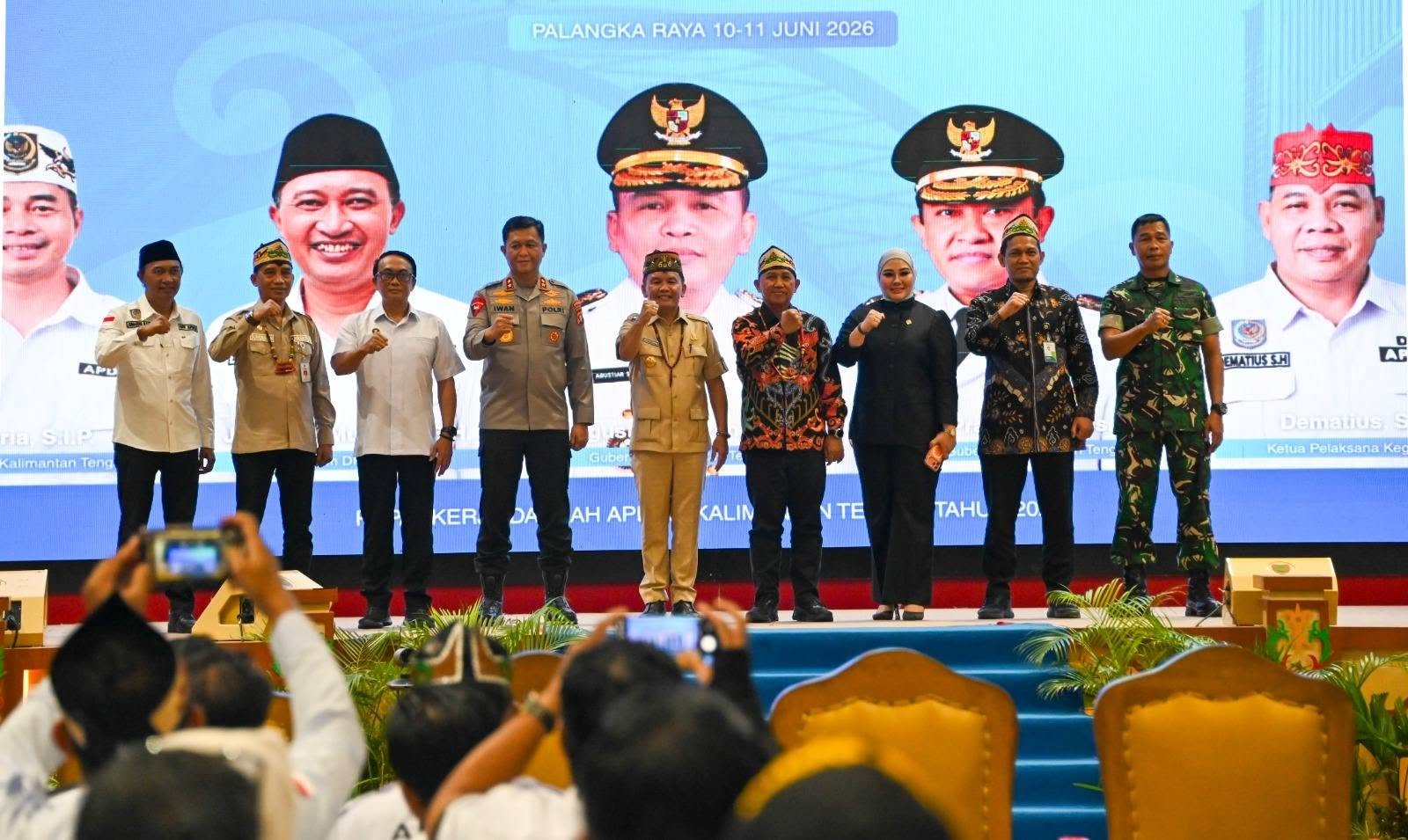 Gubernur Agustiar Sabran Buka Rakerda APDESI Kalteng 2026