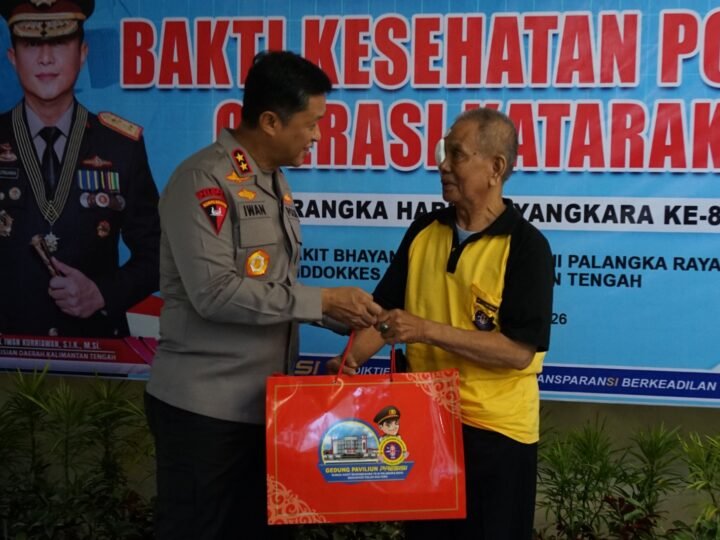 Sambut Hari Bhayangkara ke-80, Polda Kalteng Bantu Warga Pulihkan Penglihatan Lewat Operasi Katarak Gratis