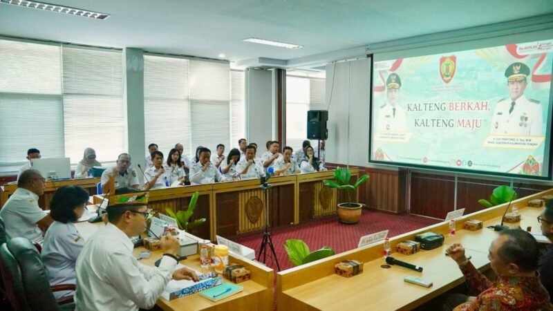 Pj Sekda Kalteng  Stranas PK Upaya Perkuat Tata Kelola Pemerintahan yang Transparan, Akuntabel, dan Bebas korupsi