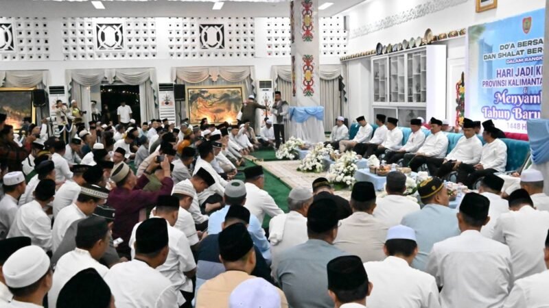 Rangkaian Harjad Kalteng, Pemprov Gelar Doa Bersama dan Shalat Berjamaah Sambut Tahun Baru Islam 1448 H