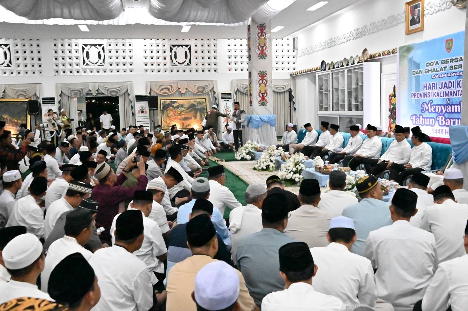 Rangkaian Harjad Kalteng, Pemprov Gelar Doa Bersama dan Shalat Berjamaah Sambut Tahun Baru Islam 1448 H