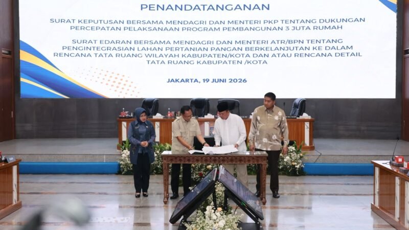 Pemerintah Permudah Integrasi Lahan Pertanian ke Tata Ruang Daerah Lewat Surat Edaran Bersama