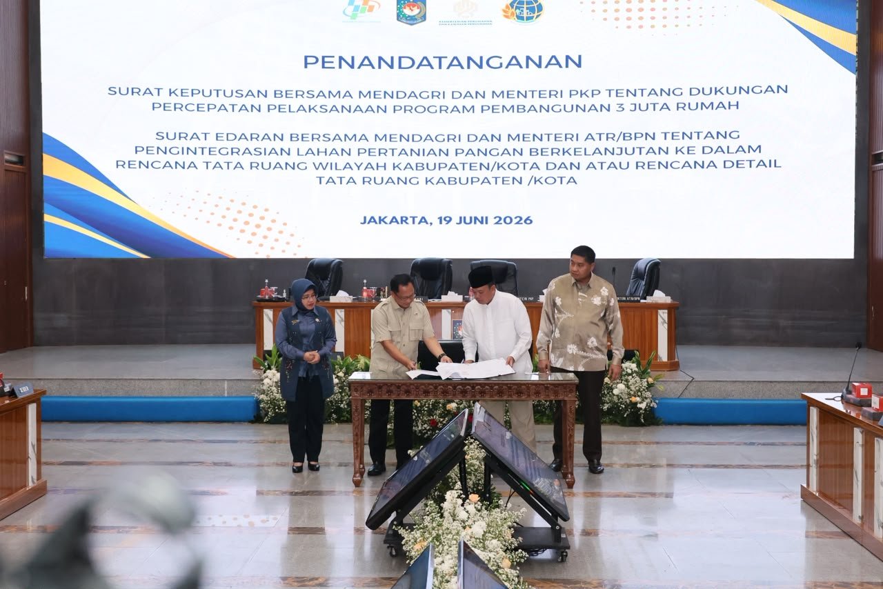 Pemerintah Permudah Integrasi Lahan Pertanian ke Tata Ruang Daerah Lewat Surat Edaran Bersama