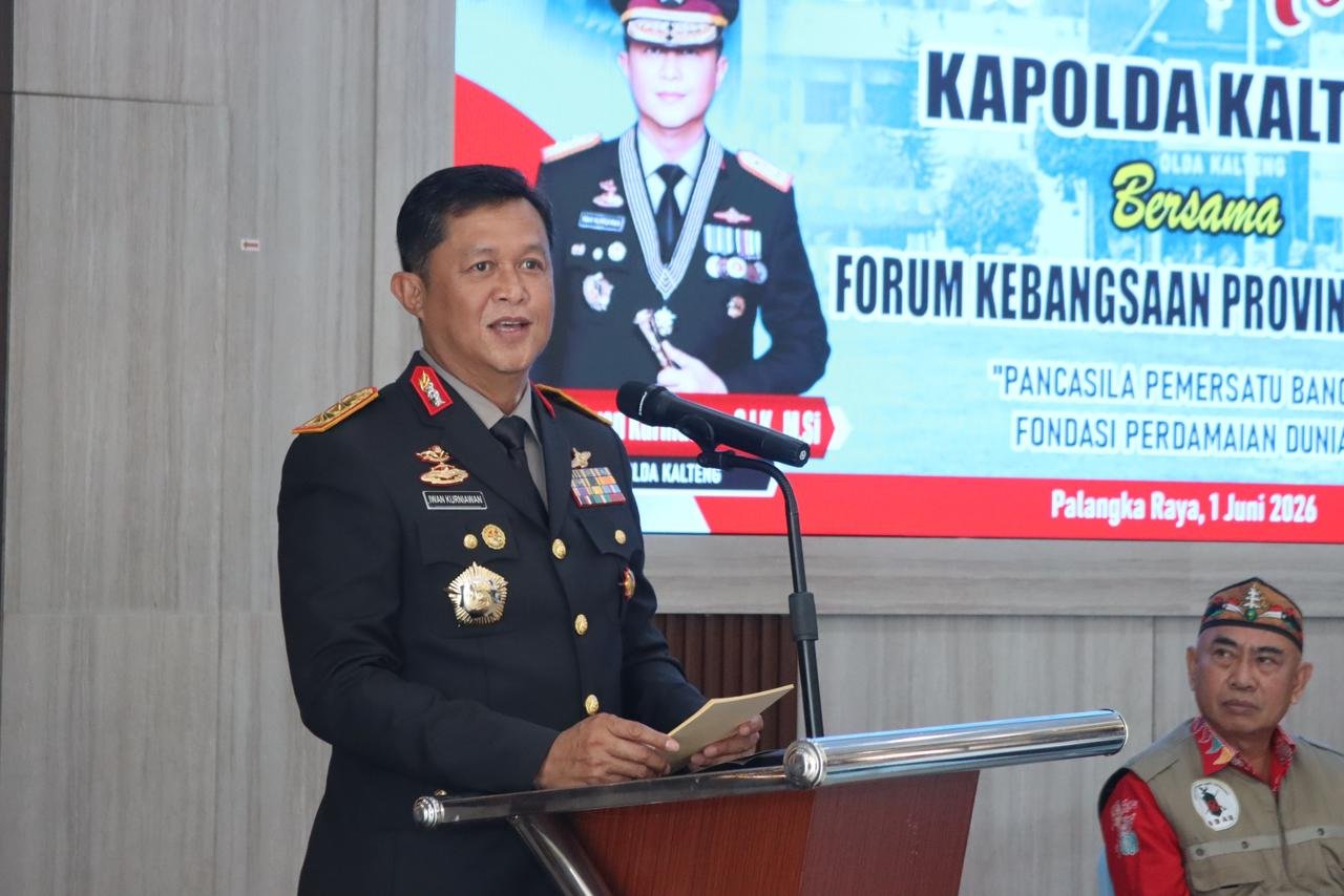 Polda Kalteng Gelar Coffee Morning Hari Lahir Pancasila, Bahas Persatuan dan Stabilitas Daerah