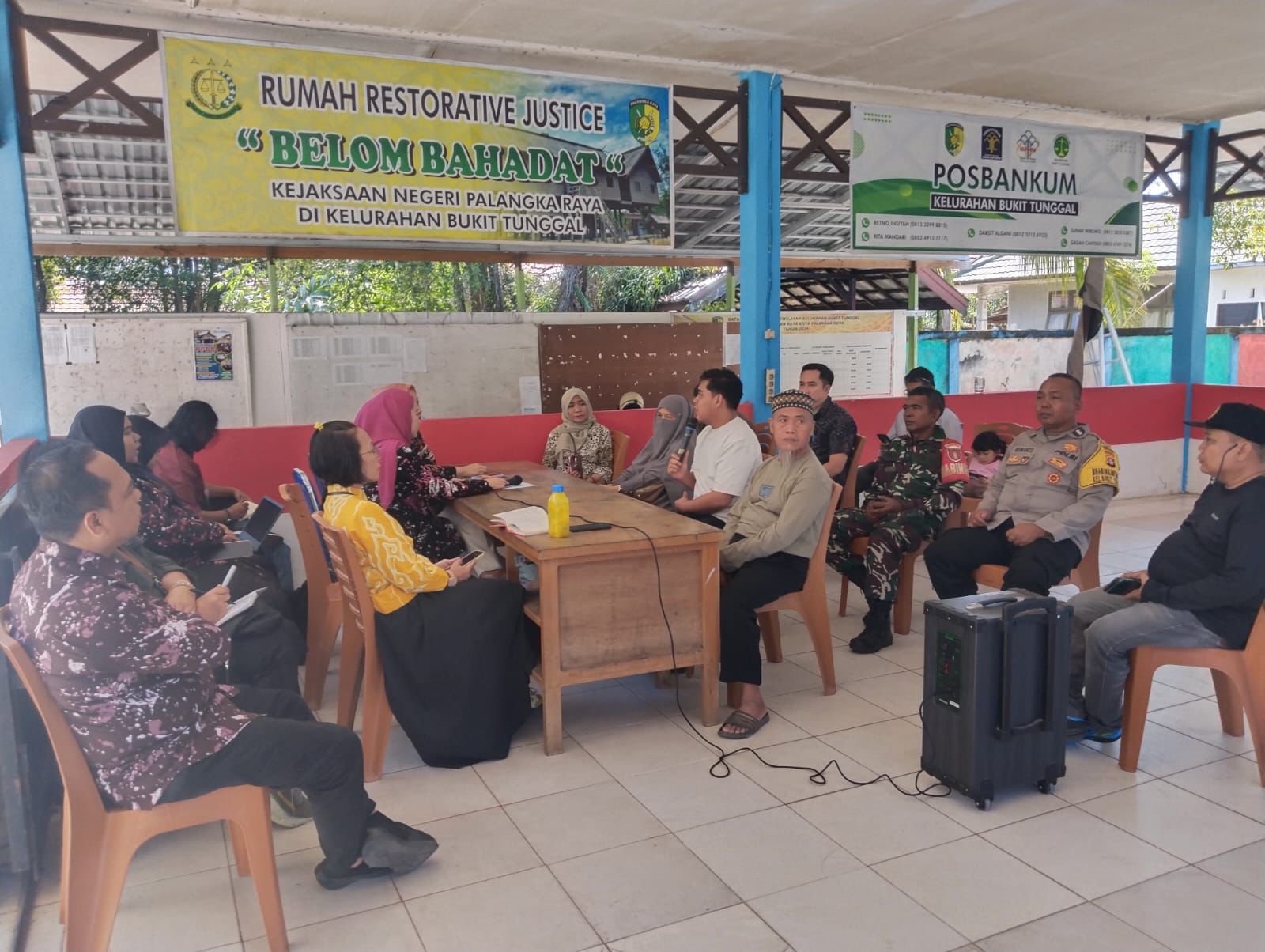 Warga Kurang Mampu di Bukit Tunggal Akan Dirujuk ke RSUD Doris Sylvanus, Polisi Ikut Dampingi Koordinasi
