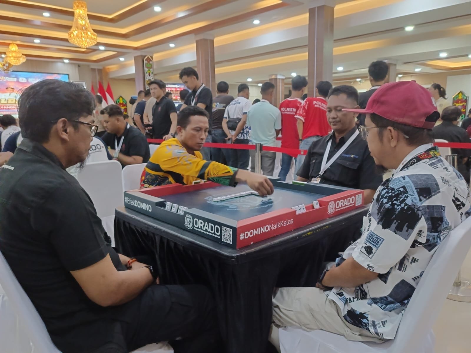 Lomba Domino Piala Kapolda Jadi Ajang Pererat Sinergi Polri dan Insan Pers di Kalteng