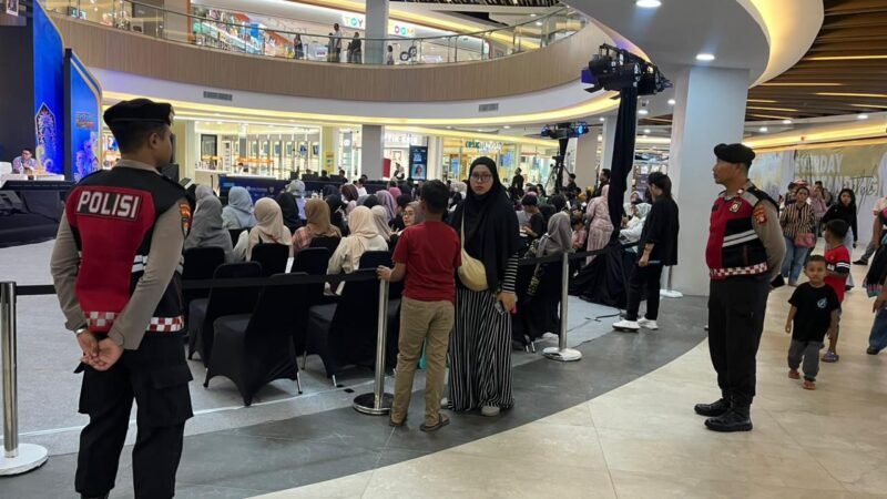 Ribuan Pengunjung Padati Pesona Tambun Bungai 2026, Polisi Pastikan Acara di Duta Mall Kondusif