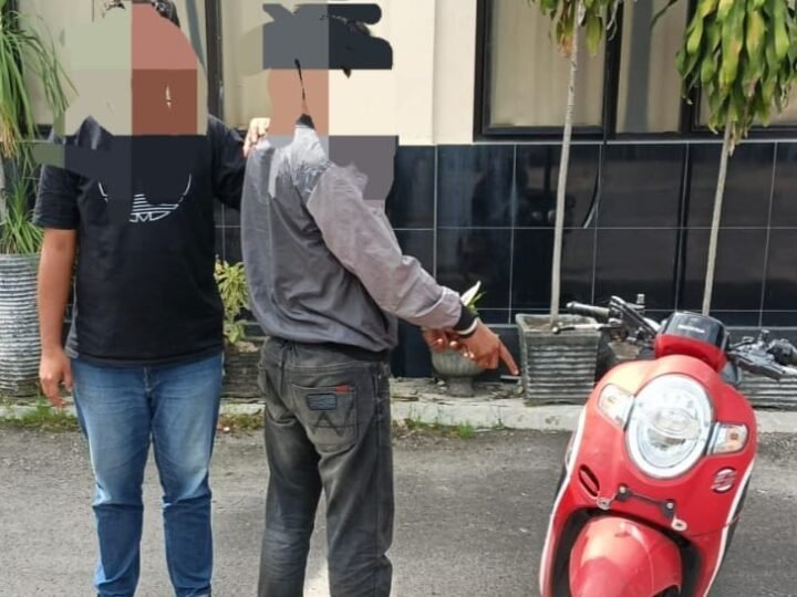 Polisi Tangkap Pelaku Curanmor yang Beraksi di Parkiran Masjid di Palangka Raya