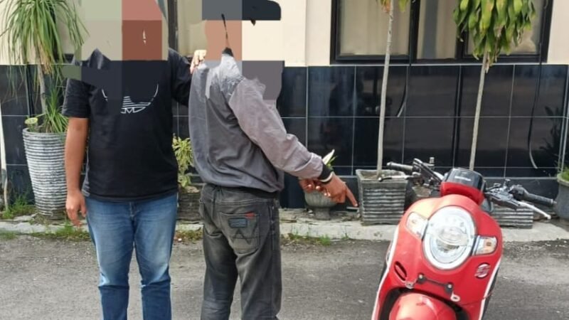 Polisi Tangkap Pelaku Curanmor yang Beraksi di Parkiran Masjid di Palangka Raya