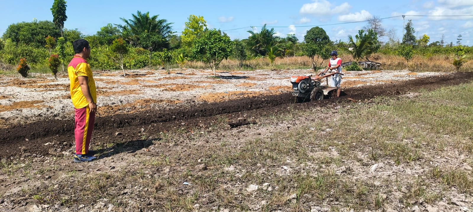 Polsubsektor Jekan Raya Matangkan Lahan, Jagung Kuartal III Siap Ditanam Juli