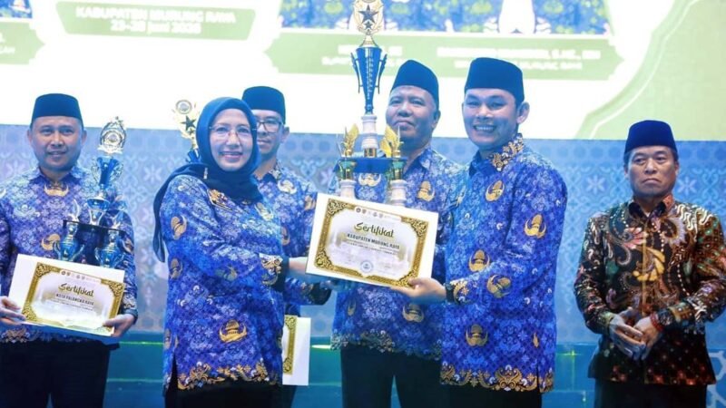 Murung Raya Sabet Juara Umum pada MTQ VIII KORPRI Kalteng, Katingan Tuan Rumah 2028