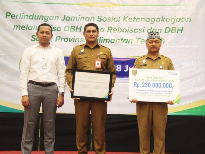 Pemprov Dorong Optimalisasi DBH Sawit dan Dana Reboisasi untuk Perlindungan Jaminan Sosial Ketenagakerjaan di Kalteng