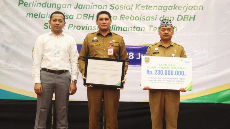 Pemprov Dorong Optimalisasi DBH Sawit dan Dana Reboisasi untuk Perlindungan Jaminan Sosial Ketenagakerjaan di Kalteng